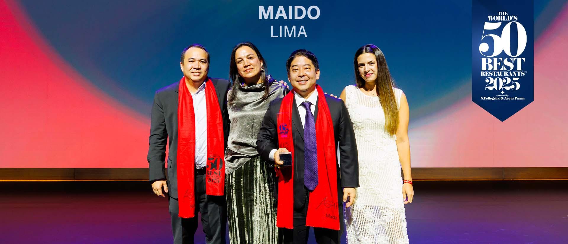 Maido remporte le prix The World’s 50 Best Restaurants 2025