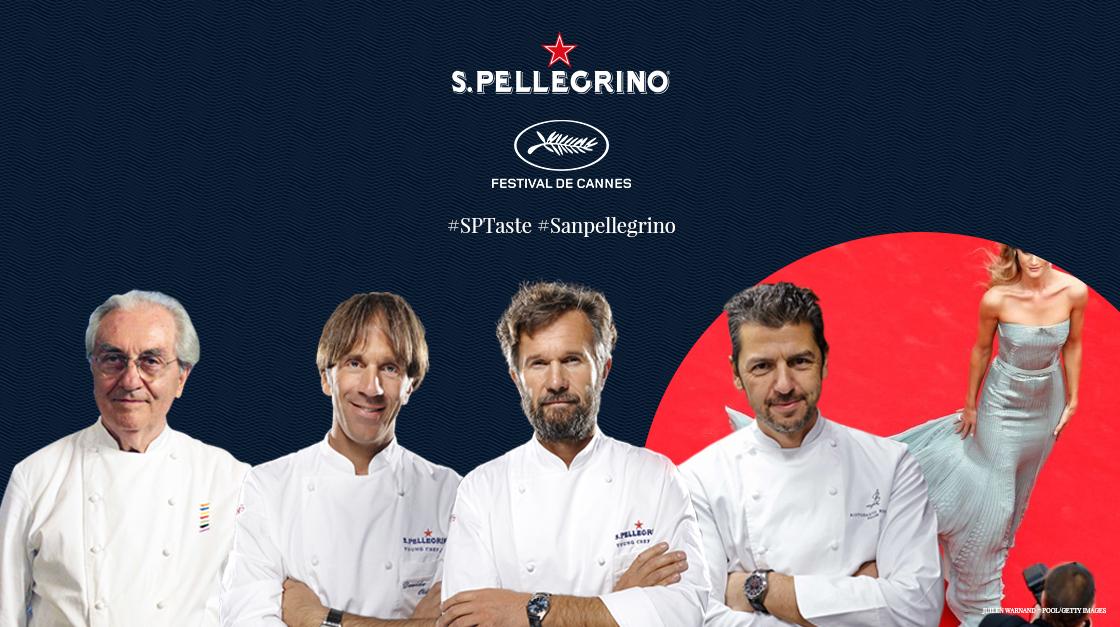 S.Pellegrino est l'eau officielle du 70e Festival de Cannes