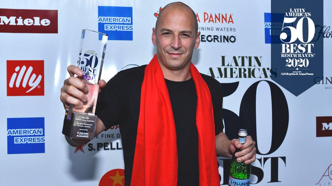 Restaurant Don Julio vainqueur de Latin America's 50 Best Restaurants 2020.