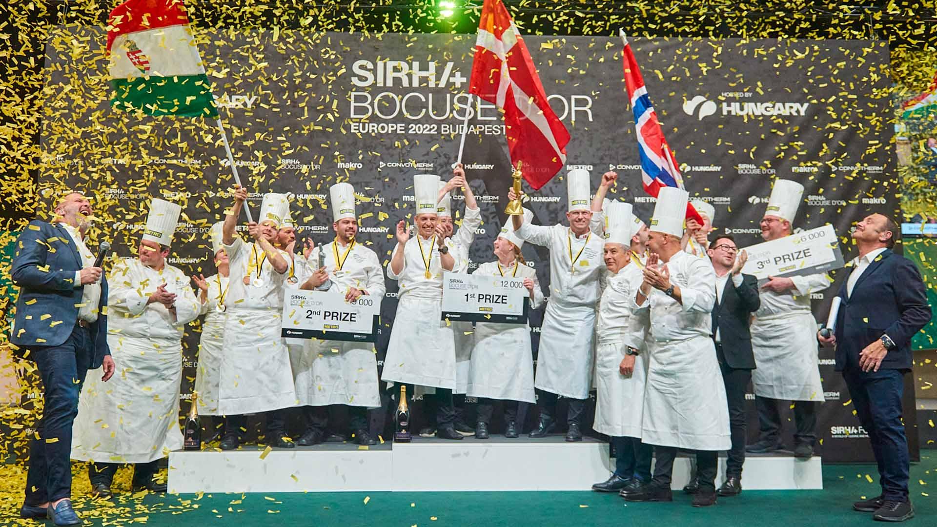 S.Pellegrino au Bocuse d'Or Europe 2022