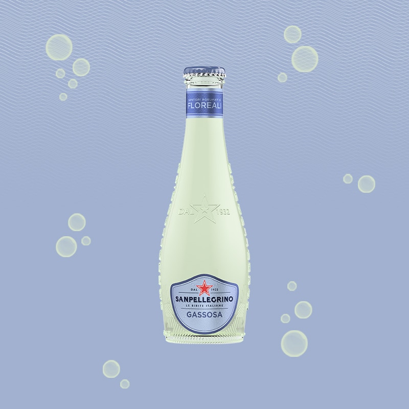 Sanpellegrino Gassosa glass