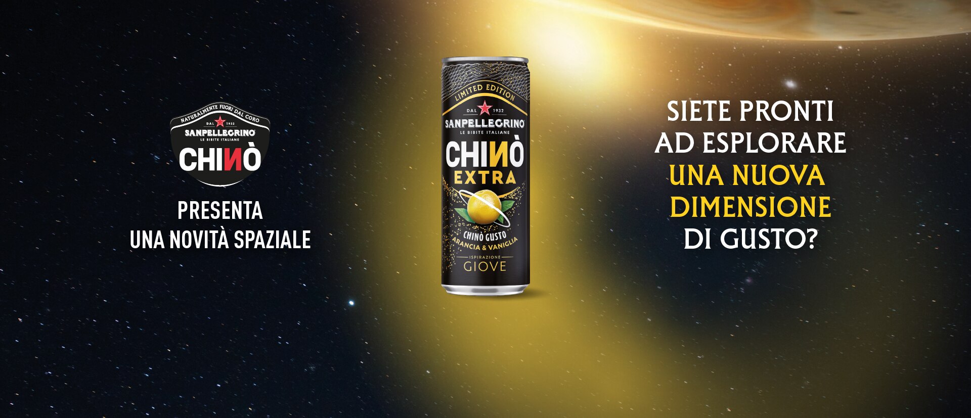 Nuovo Chinò Extra ispirato a Giove