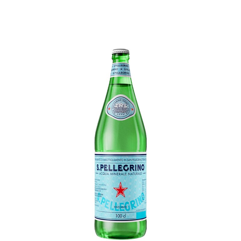 sanpellegrino italia water glass 1L front