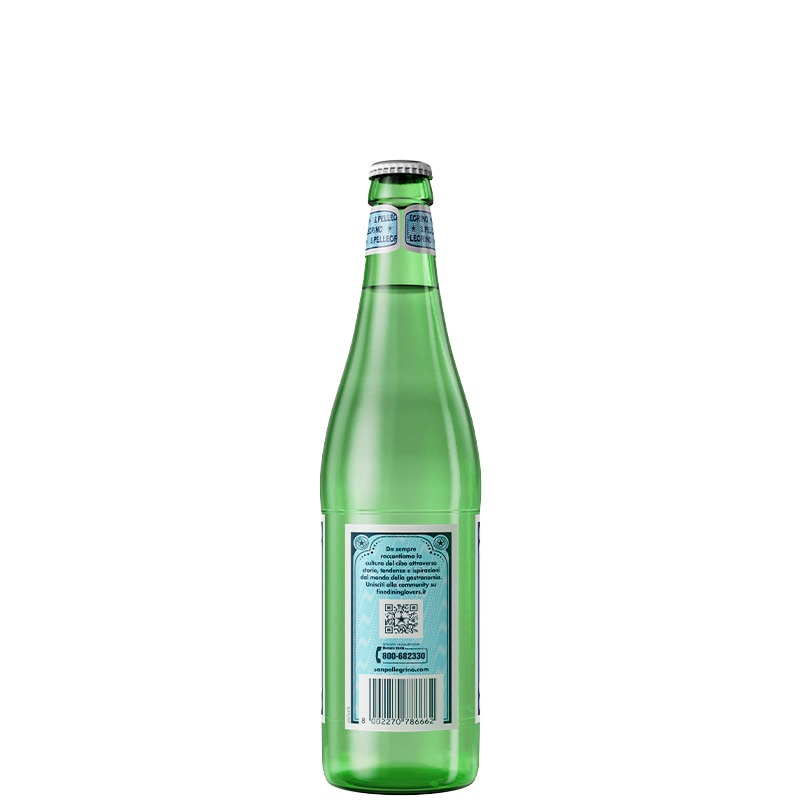 sanpellegrino italia water glass 50 cl back