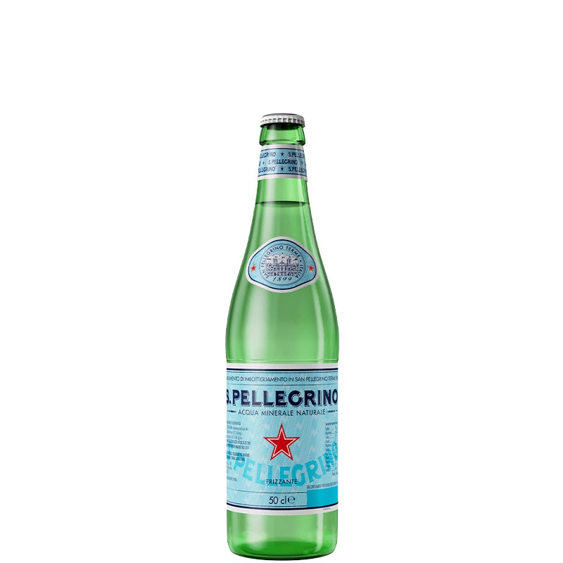 sanpellegrino italia water glass 50 cl front