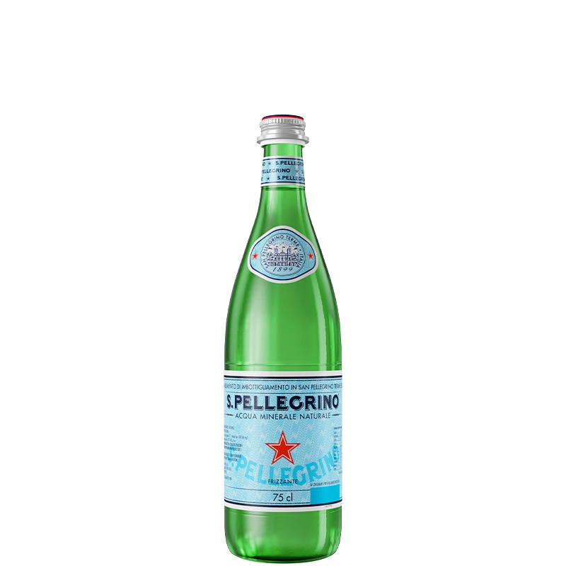 sanpellegrino italia water glass 75 cl front