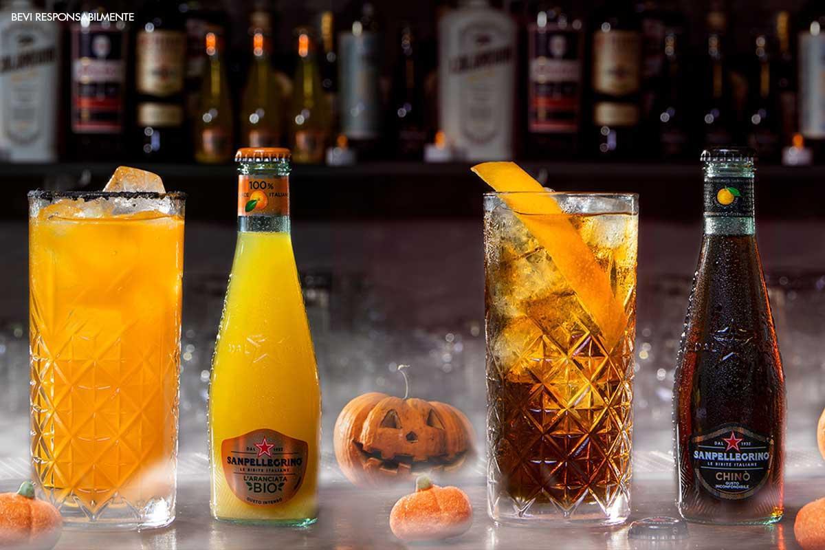 Sanpellegrino Aranciata Bio e Chinò Halloween