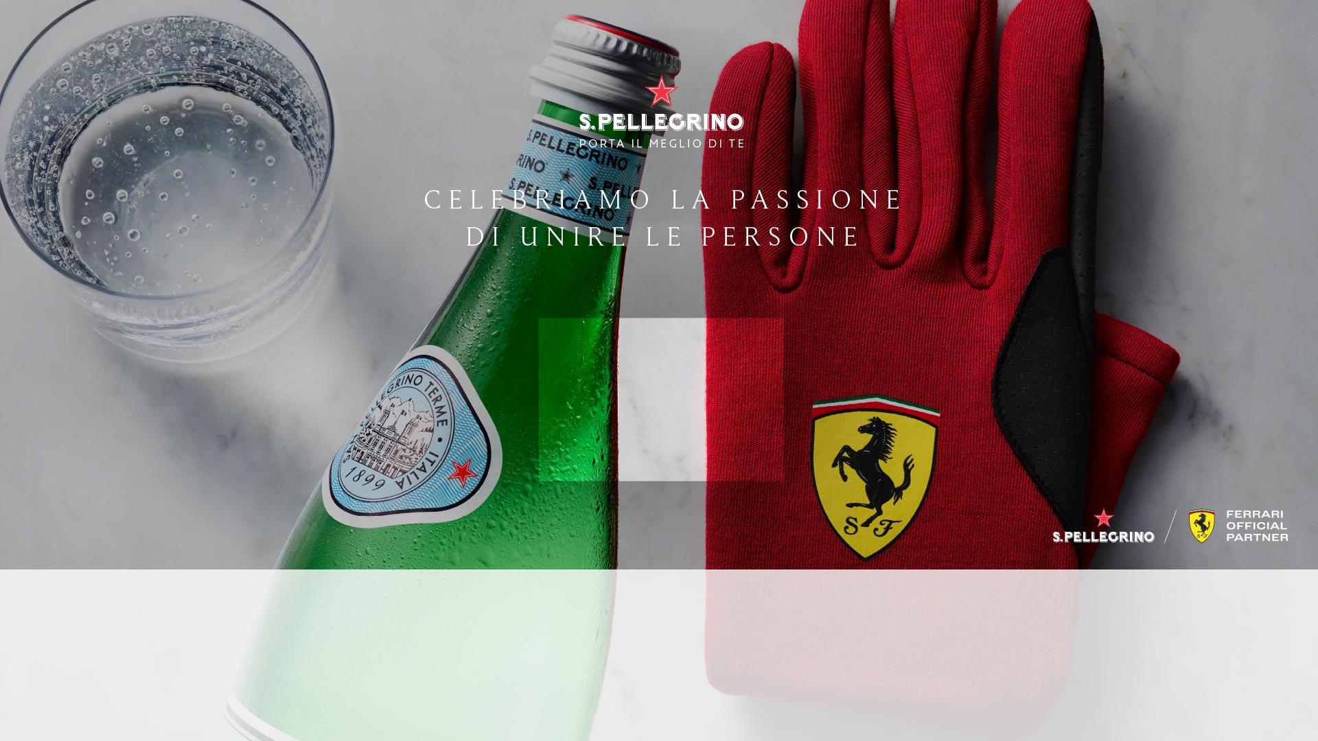 S.Pellegrino annuncia la partnershio con Ferrari