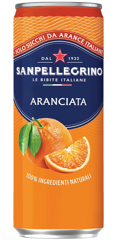 lattina di aranciata