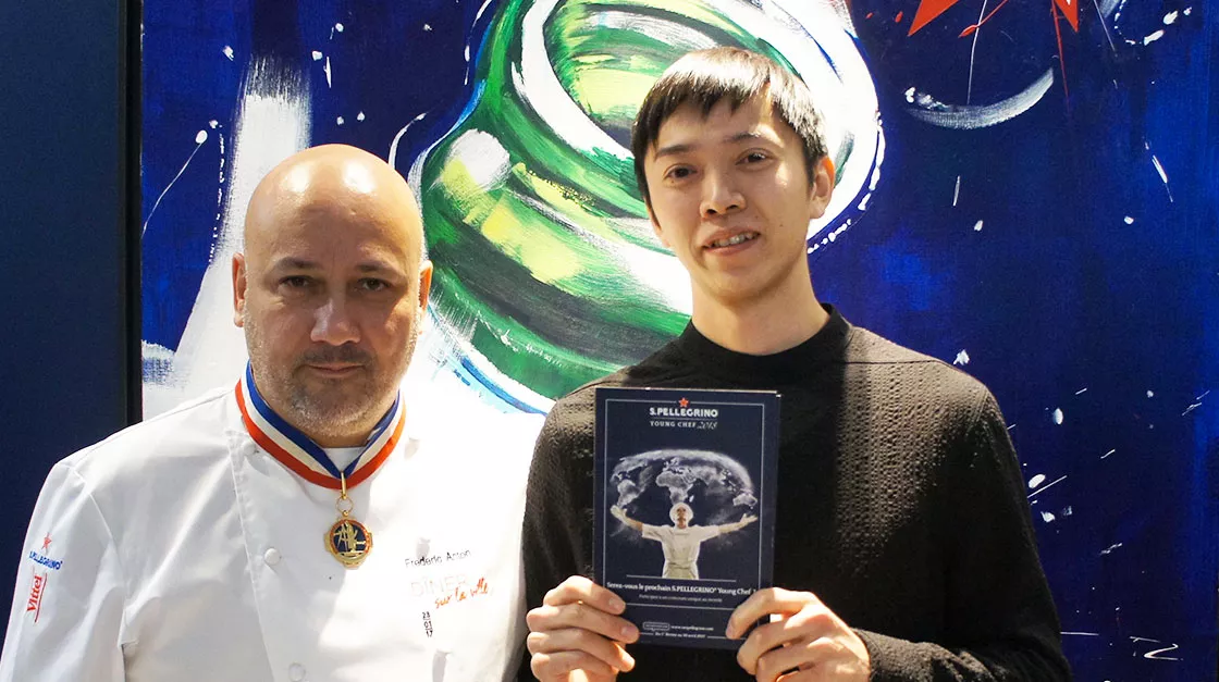 Chef Fréderic Anton &amp; Young Chef Shintaro Awa