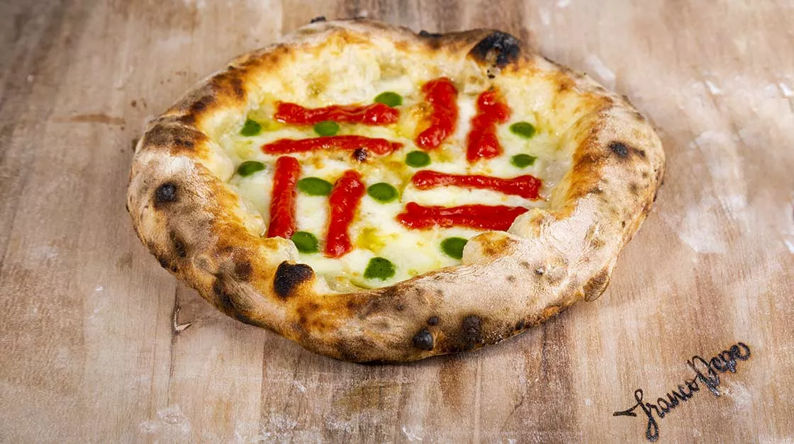 Pizza Margherita Sbagliata di Franco Pepe