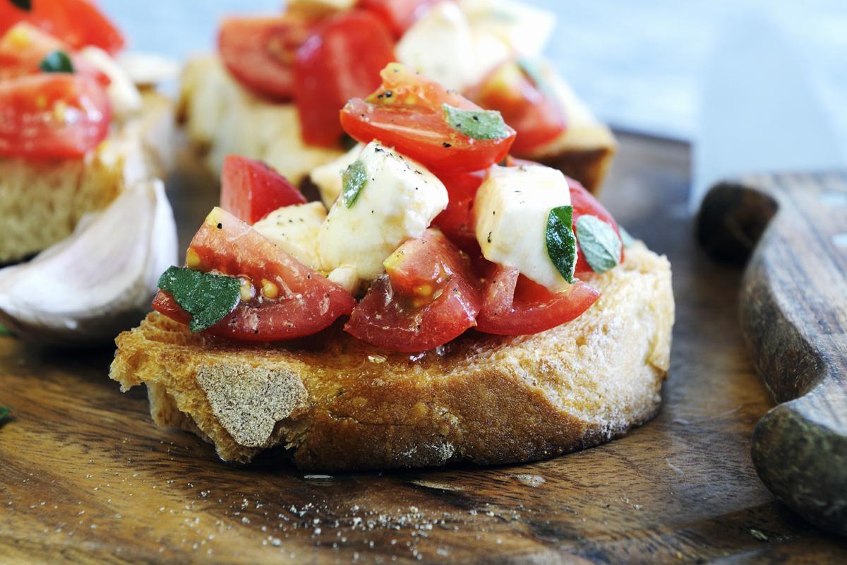 Bruschetta italiana ricetta italiana originale