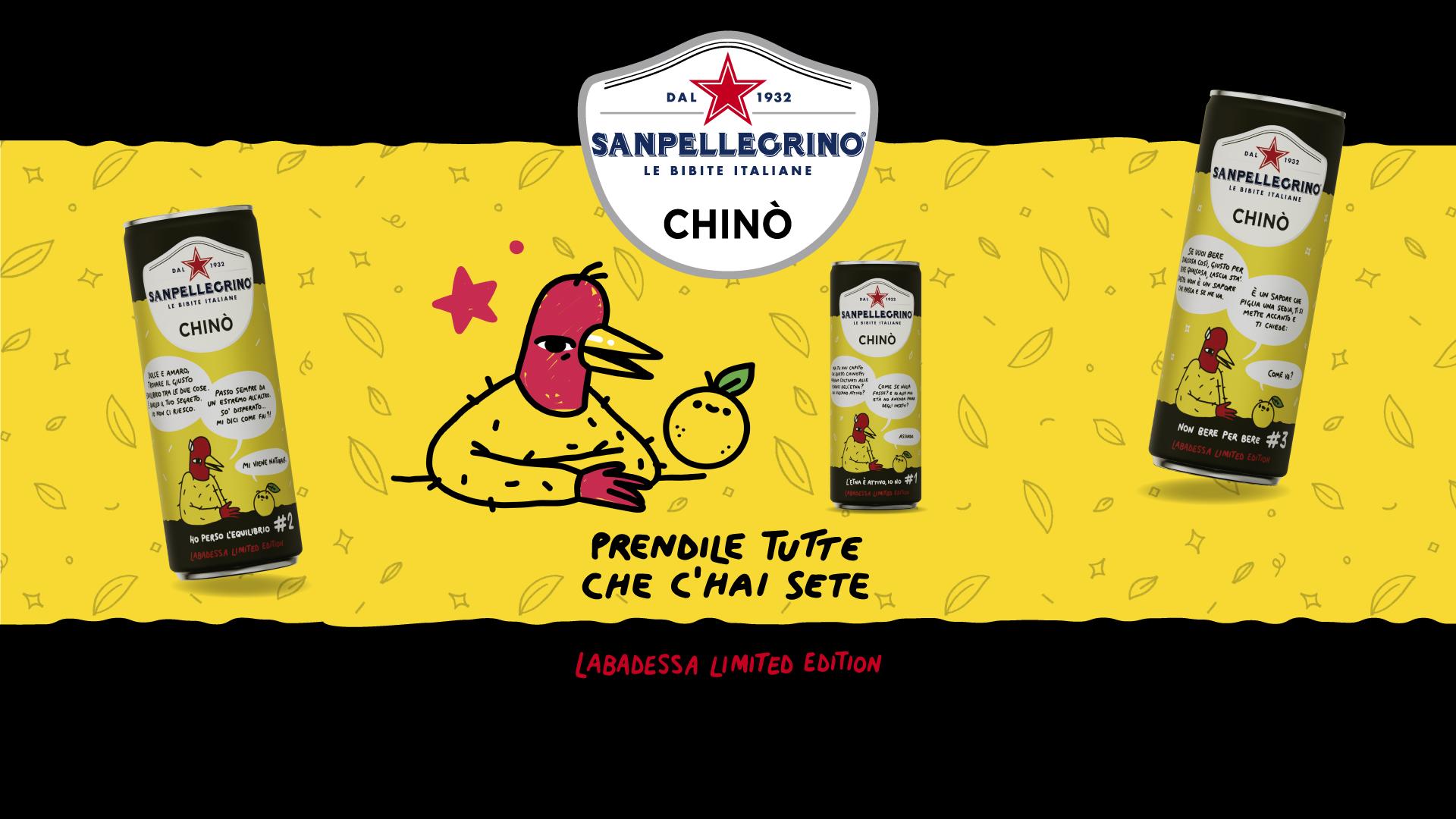 Sanpellegrino Chinò Edizione Limitata Labadessa