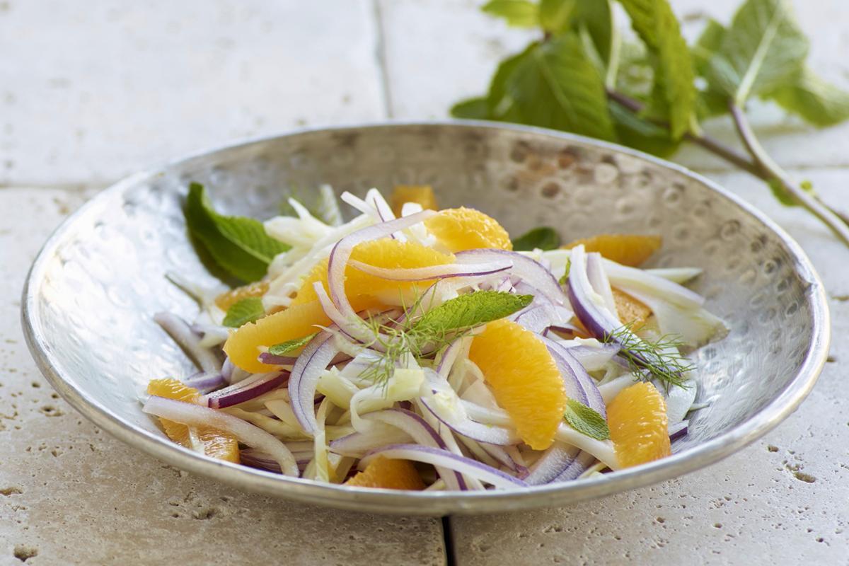 Insalata di finocchi e arance siciliana