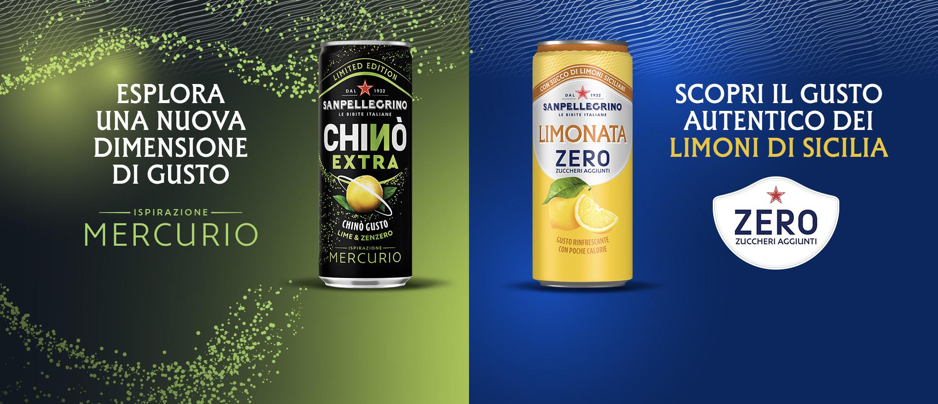 nuovi prodotti 2026 - chinò extra e limonata zero