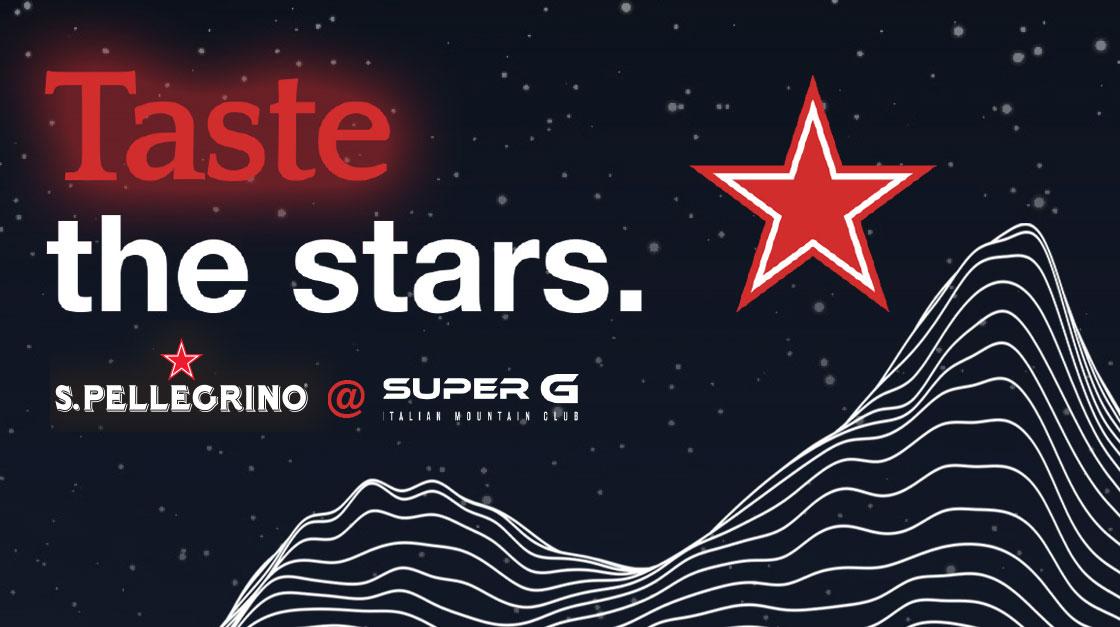 Locandina Cena sotto le stelle - Taste the Stars di S.Pellegrino