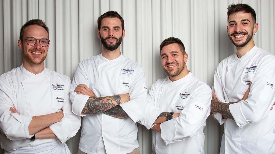 I 4 finalisti italiani di S.Pellegrino Young Chef Academy 2021