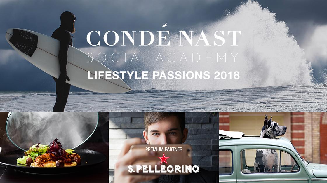 S.Pellegrino partner di Condé Nast Social Academy