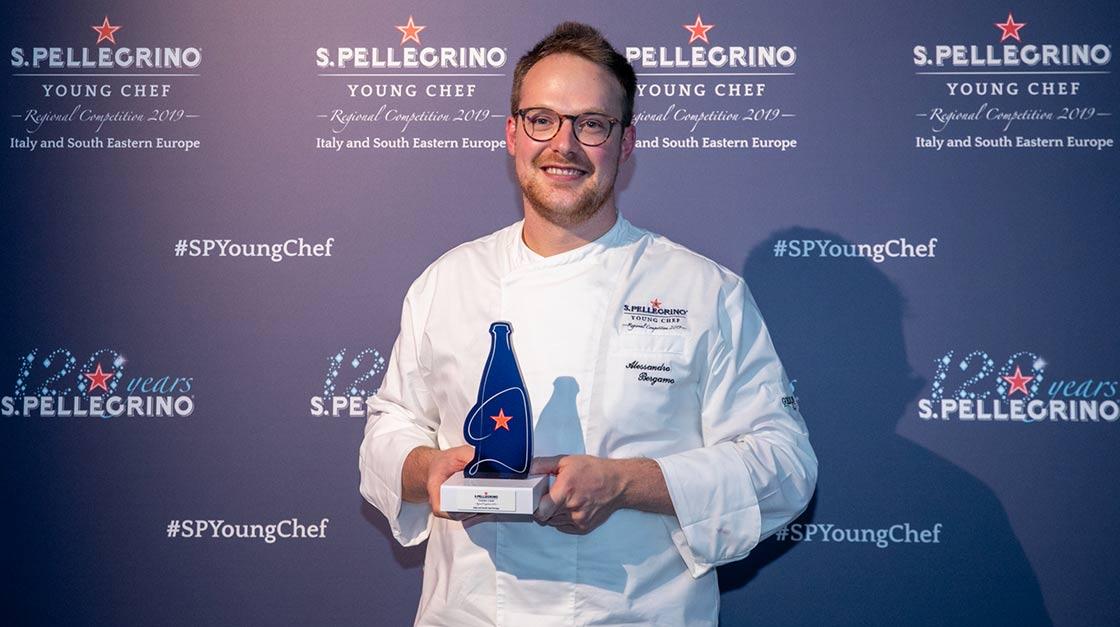 Chef Alessandro Bergamo vince S.Pellegrino Young Chef Italia &amp; Sud Est Europa