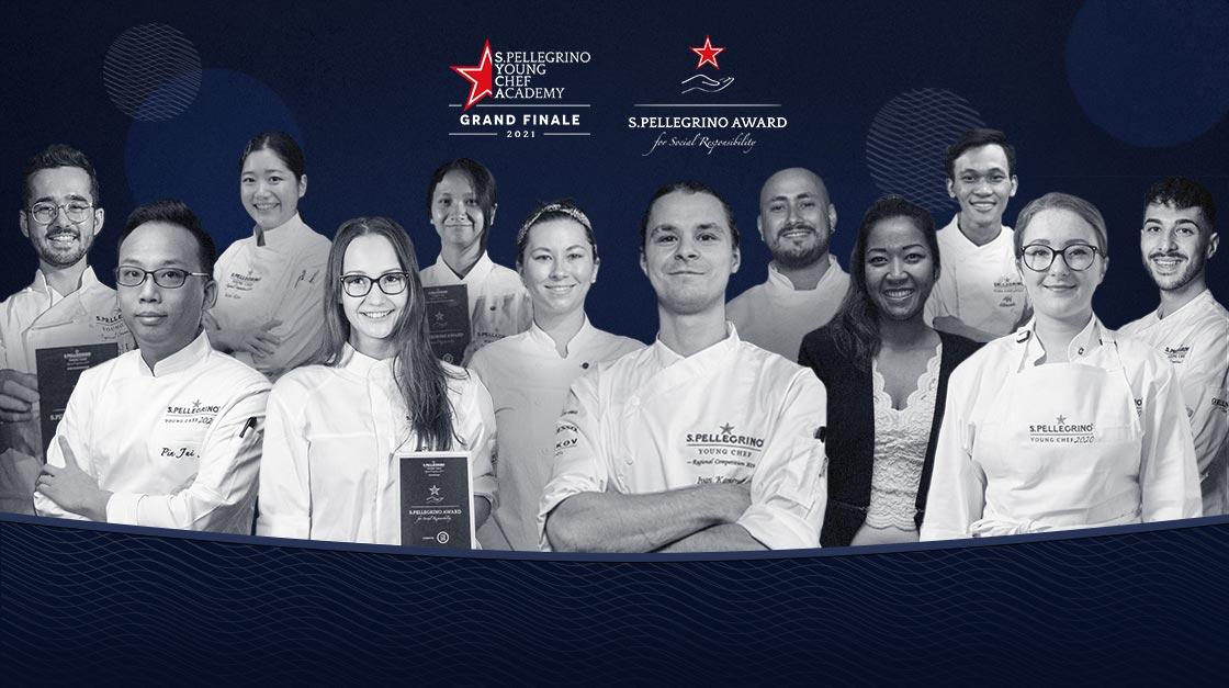 The finalists of S.Pellegrino Award for Social Responsibility 2021