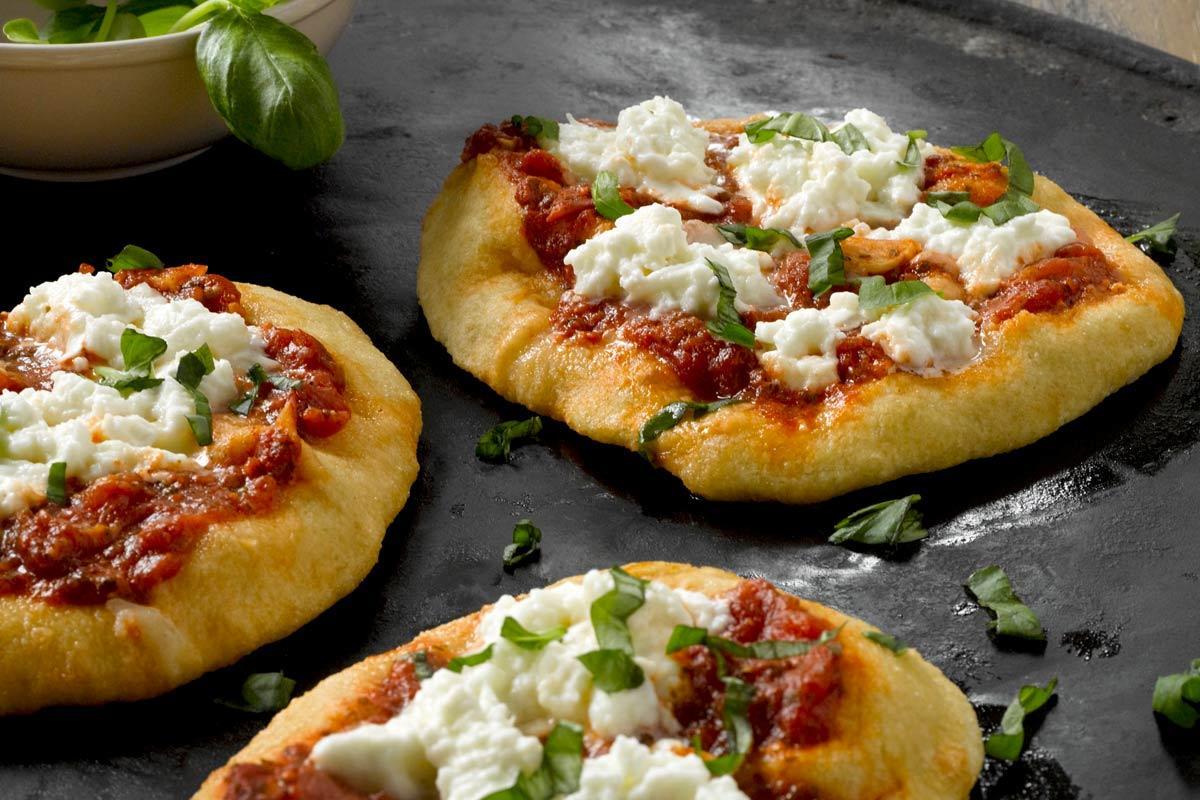 Deliziosa pizza fritta