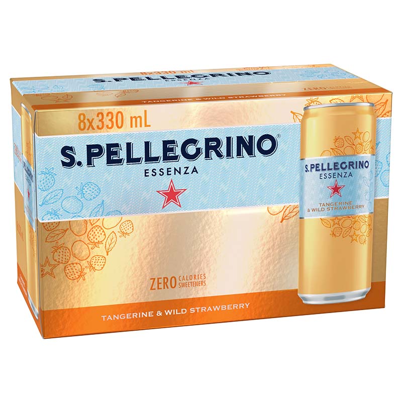 S.Pellegrino Essenza Tangerine 6 cans pack