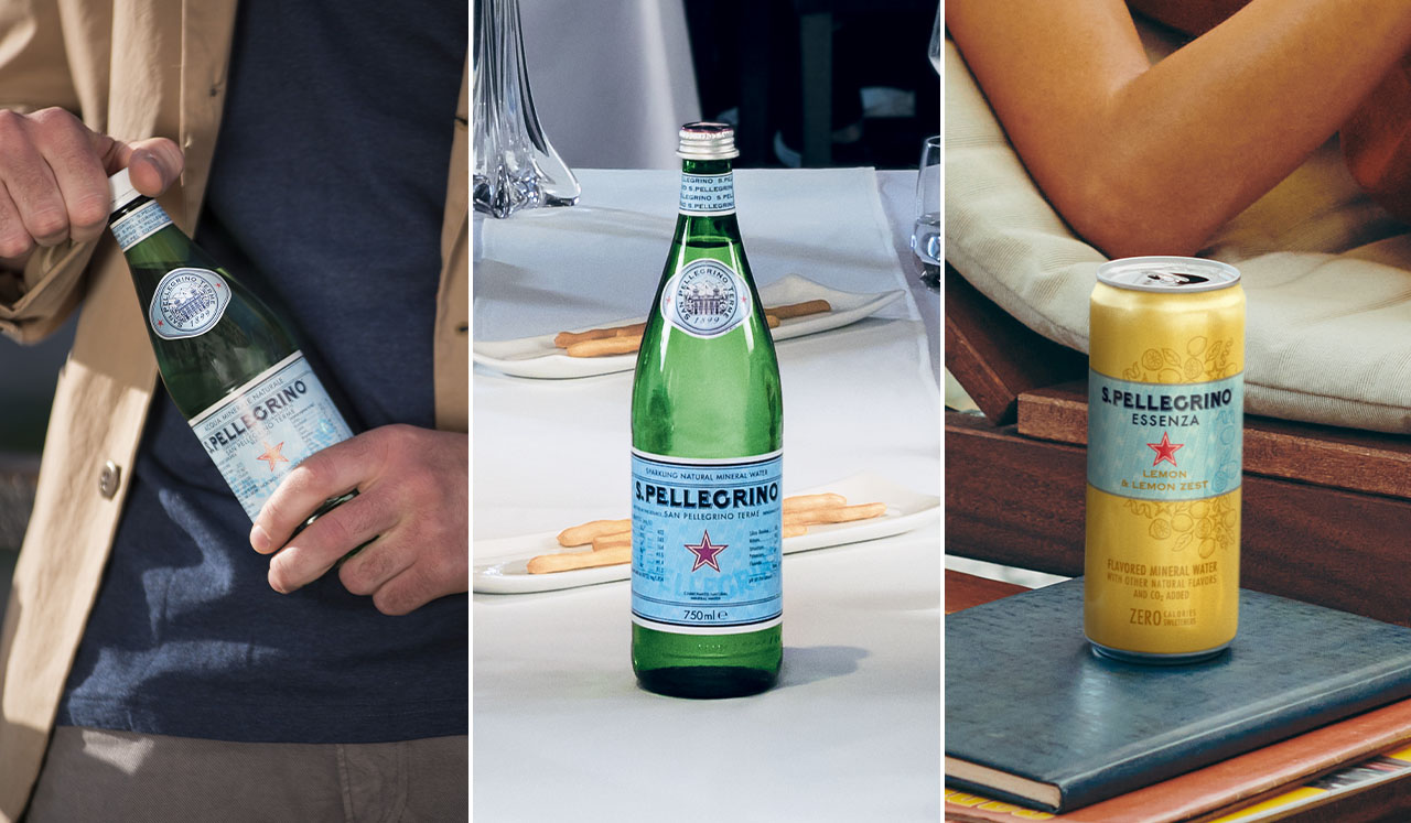 S.Pellegrino Sparkling Natural Mineral Water | Sanpellegrino