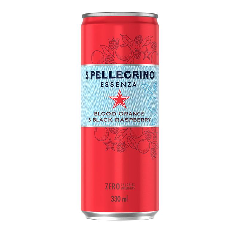 S.Pellegrino Essenza Blood Orange can front