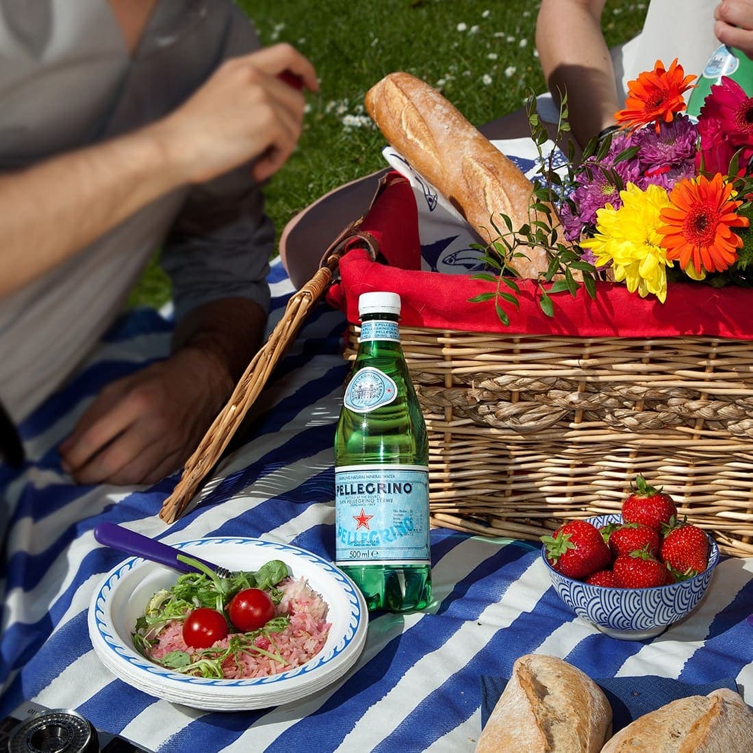 S.Pellegrino Pet Bottle 50 Cl and Food