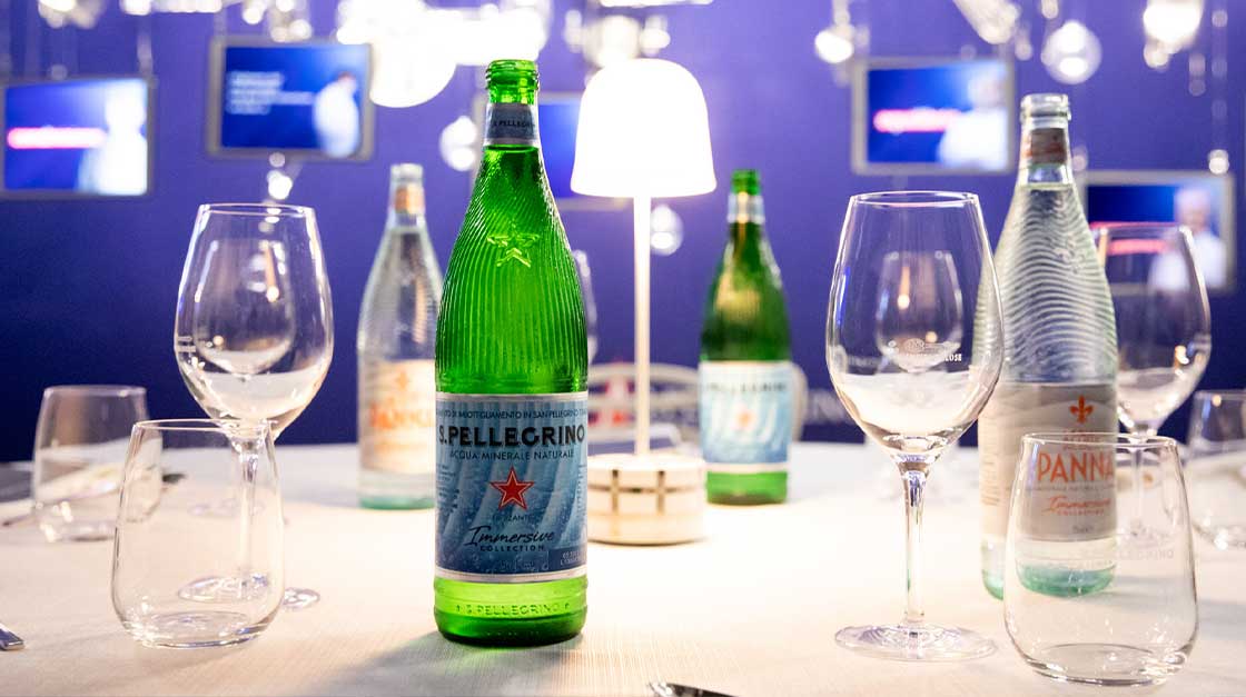 The installation of S.Pellegrino at Identità Golose 2021