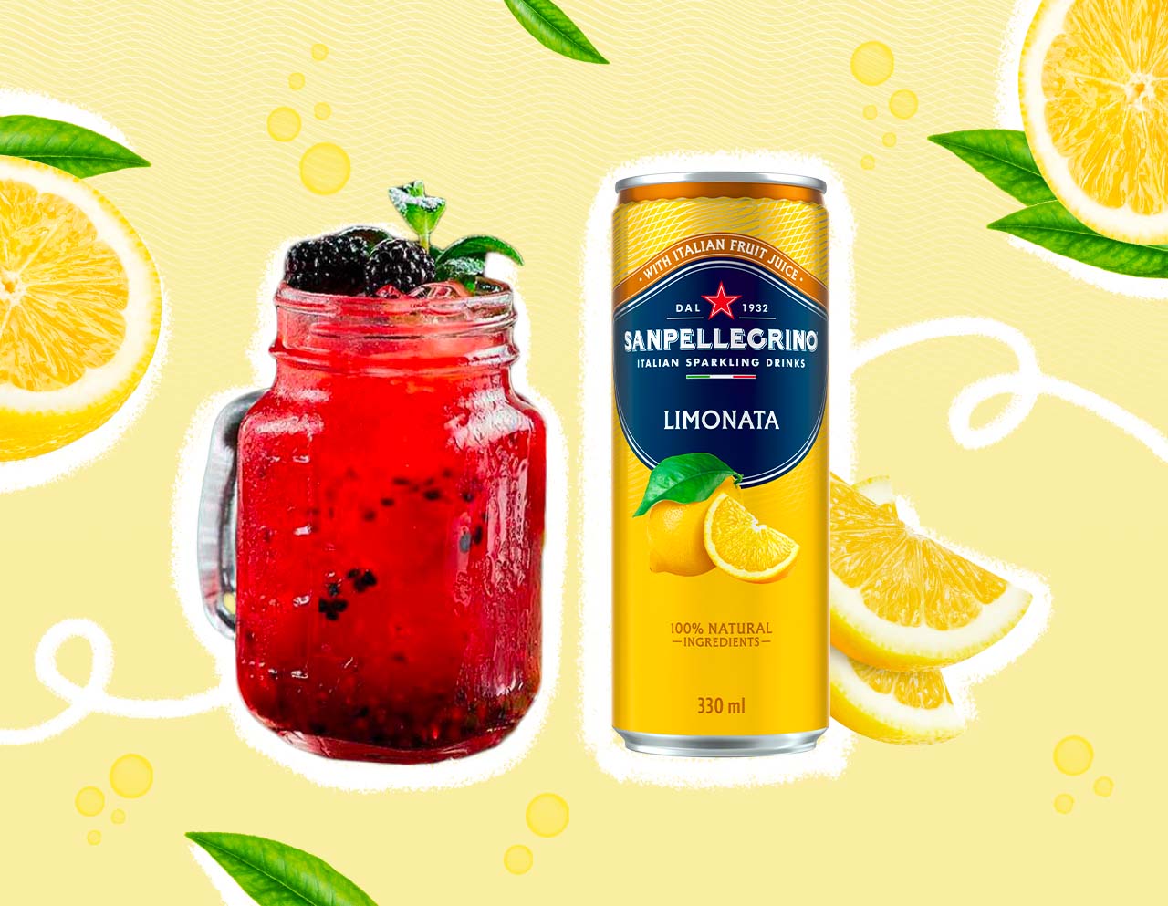Gingermore cocktail with Limonata