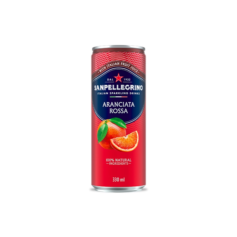 Sanpellegrino Aranciata Rossa: blood orange drink