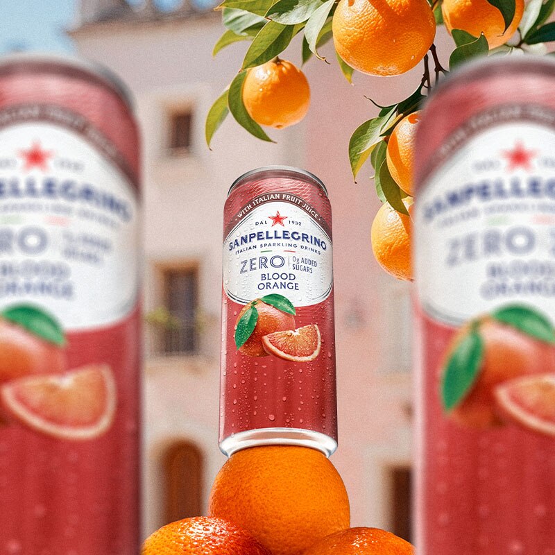 sanpellegrino blood orange zero can main image