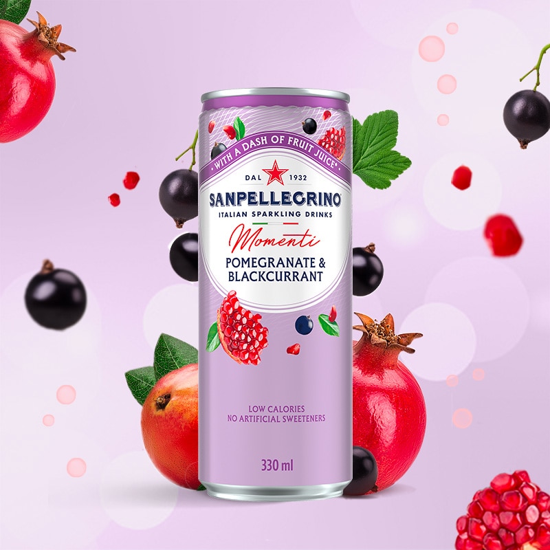 momenti pomegranate blackcurrant can 33 cl main image