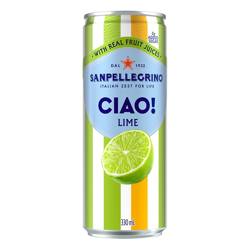 sanpellegrino ciao product detail page lime gallery image