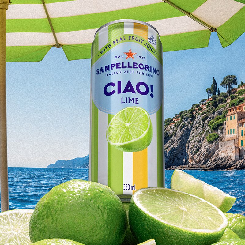 sanpellegrino ciao product detail page lime main image
