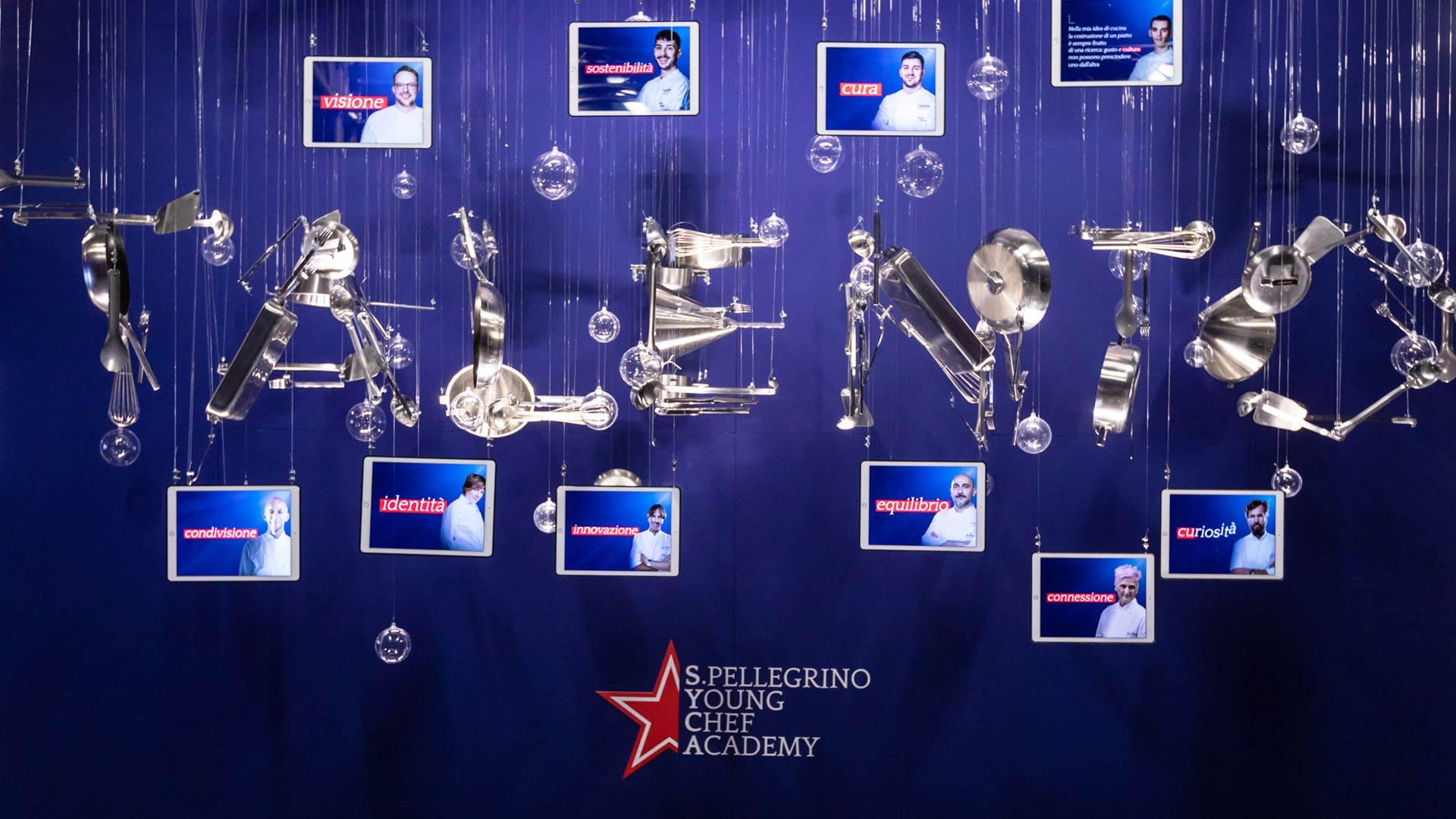 The installation of S.Pellegrino at Identità Golose 2021