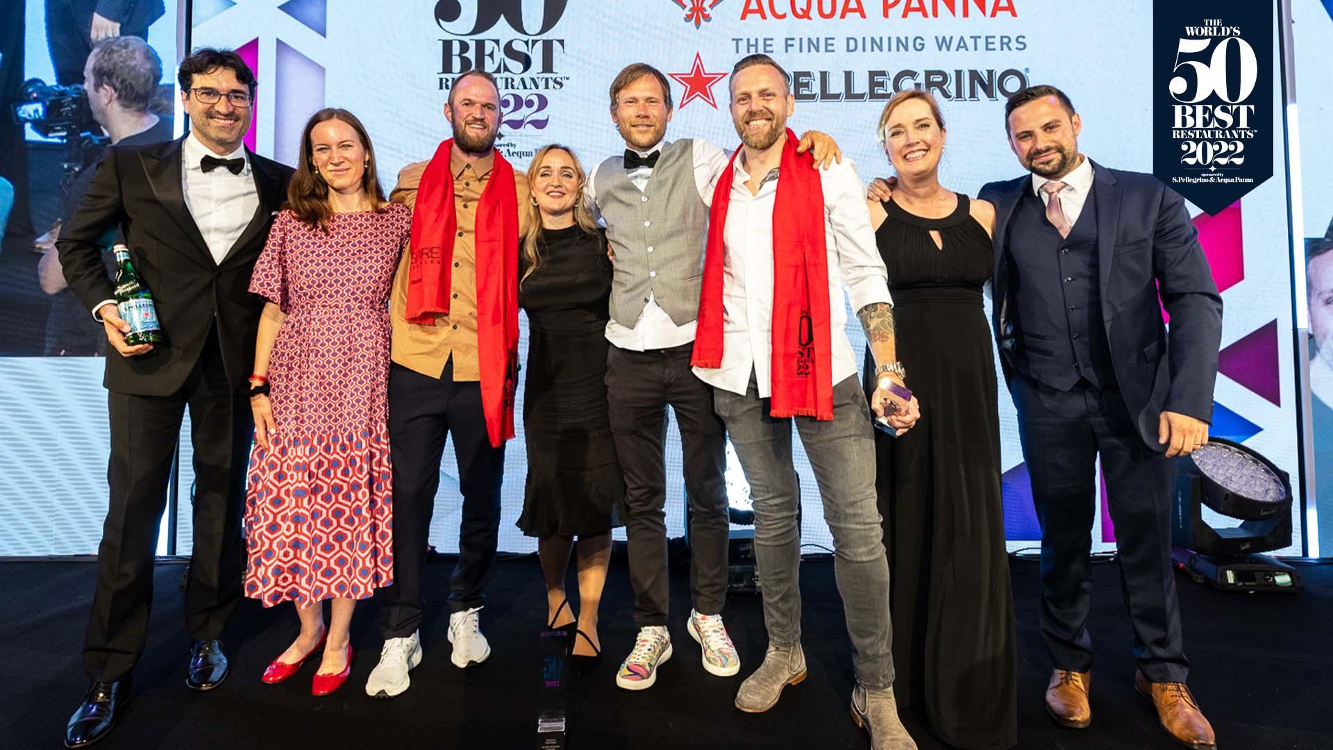 The winner of World’s Best Restaurants 2022: the Geranium restaurant in Copenhagen