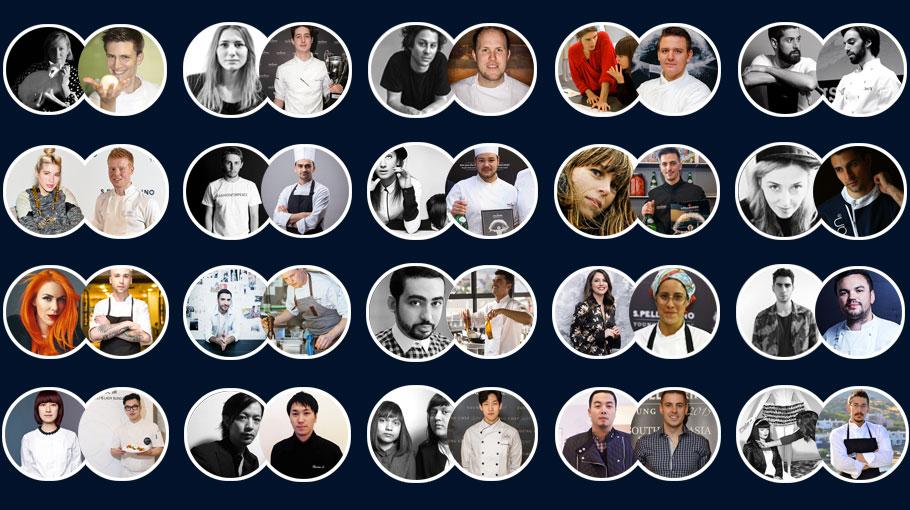 S.Pellegrino Young Chef 2015 Here Are The 20 Chef Designer Pairs