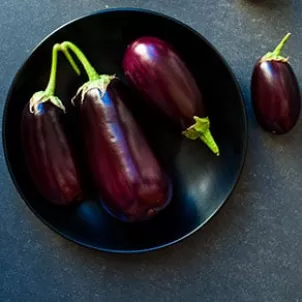 Eggplant for arancini