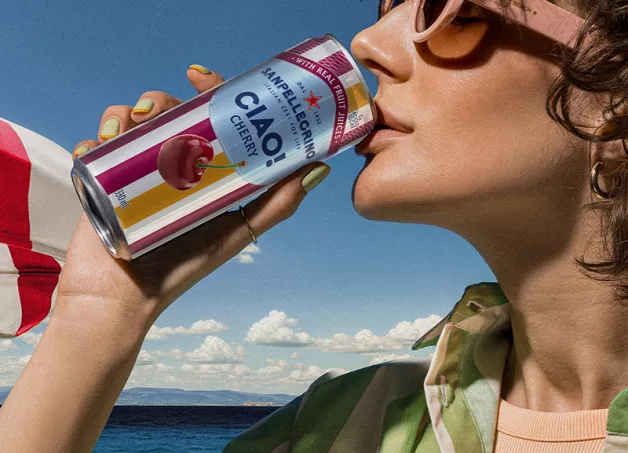sanpellegrino ciao campaign landing sipping