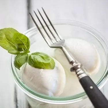 Mozzarella di Bufala Campana is a specialty traditionally produced in the Campania region