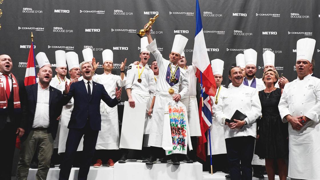 France wins Bocuse d’Or 2021 in Lyon Sanpellegrino