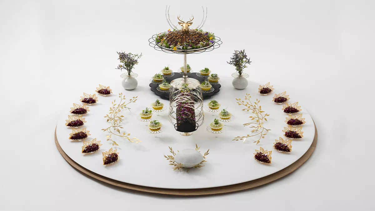 Bocuse d'Or team Hungary plate