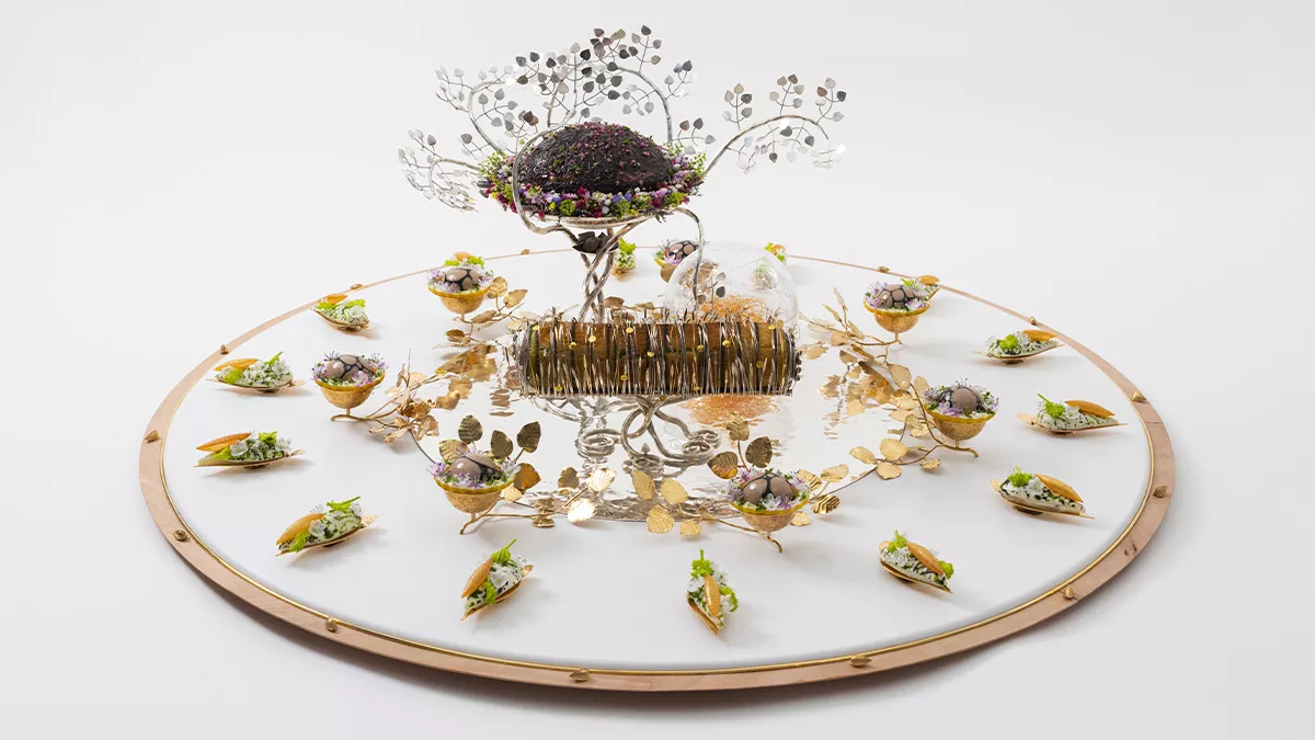 Bocuse d'Or team Denmark plate