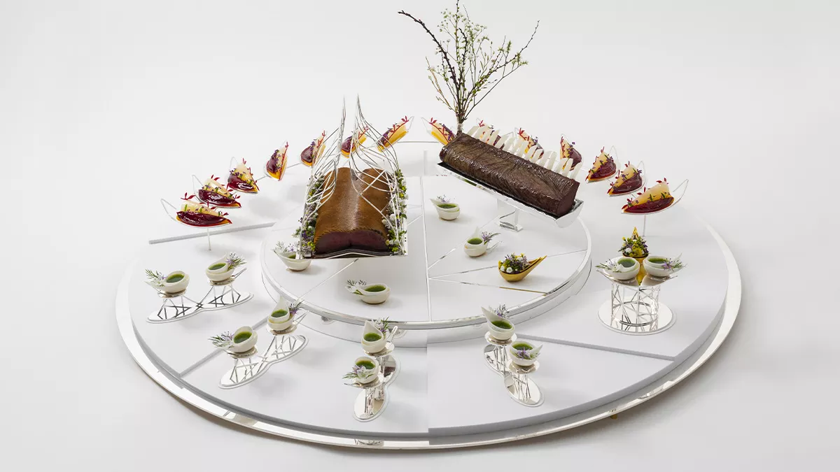 Bocuse d'Or team Norway plate