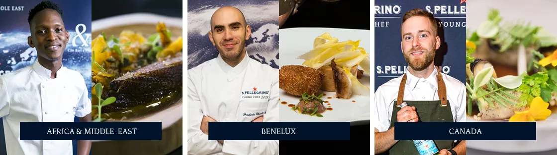 S.Pellegrino 2018 Young Chef Finalists