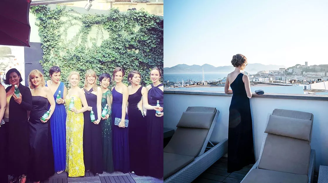 Some moments of the exclusive “Two Italians in Paris” dinner at La Plage Nespresso