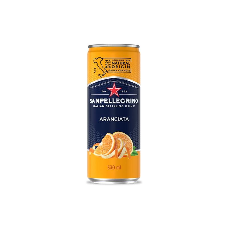 sanpellegrino aranciata can
