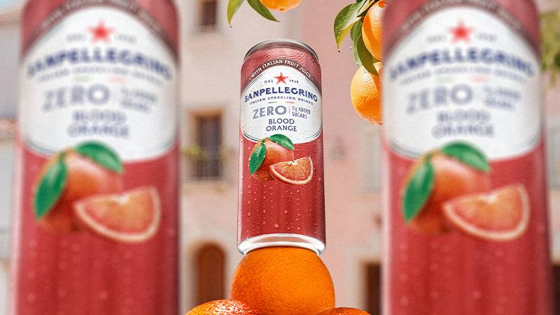 sanpellegrino pomegranate orange zero can thumb